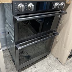 Samsung Built In 30” Microwave Oven Combo Black Stainless