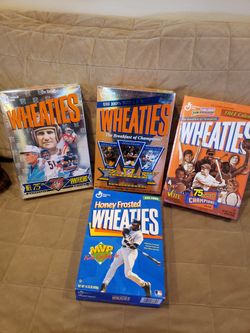 Collectible Sports Wheaties Cereal Boxes