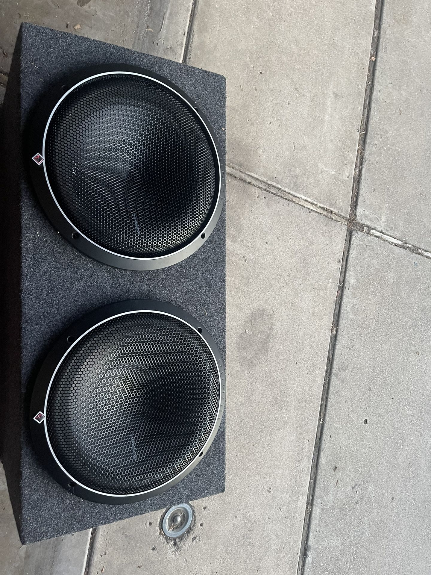 2 Rockford Fosgate 12” P3’s With Box