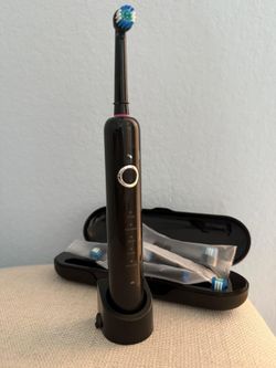 New MCLUDKIK Electric Toothbrush for Adults – 8 Brush Heads, 5 Cleaning Modes, Travel Case