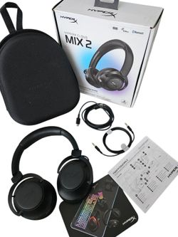 HyperX Cloud MIX 2 - Dual Wireless Gaming Headset with Precision Hybrid ANC - Black