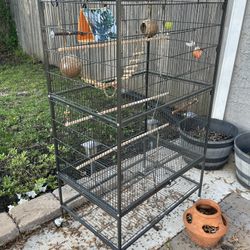 Large Parrot Birdcage 