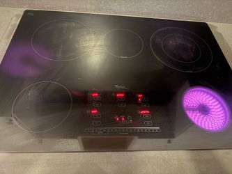 Whirlpool Gold 30” Electric Glass Cooktop – 5 Burner Touch Control