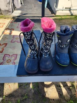 Kids Snow Boots and Jackets