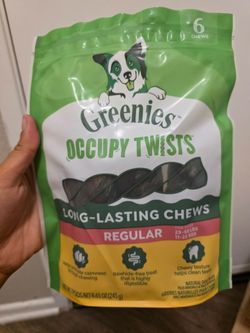Greenies Occupy Twists Long-Lasting Dog Chews