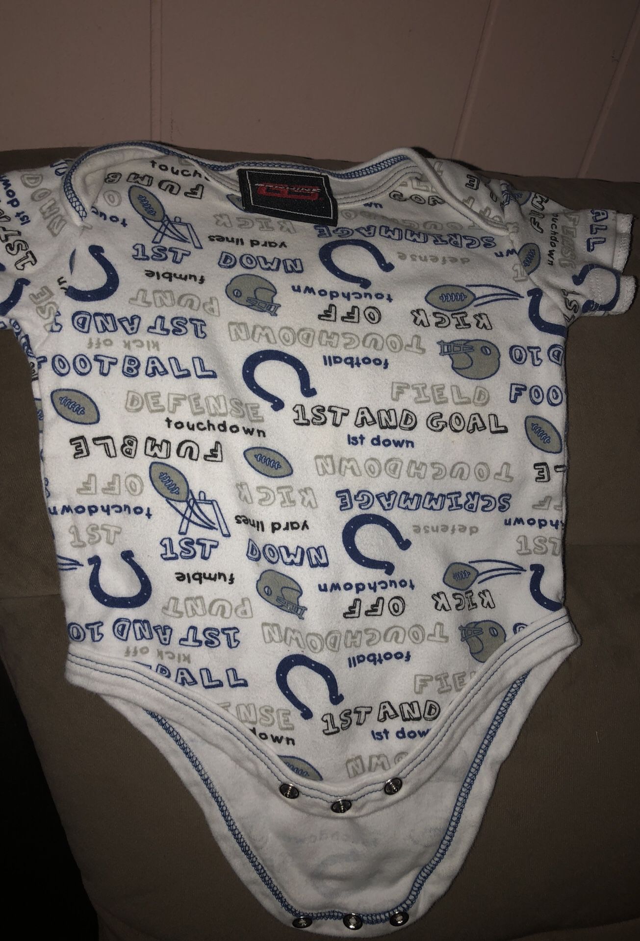 Indianapolis Colts onesies
