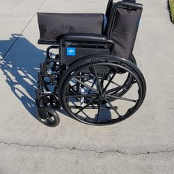 Medline Guardian K1 Folding Wheelchair-Item K1186N22E