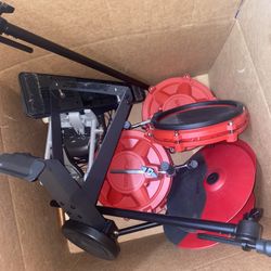 Alesis Nitro Max 8-Piece Electronic Drum Set With Bluetooth and BFD Sounds Red