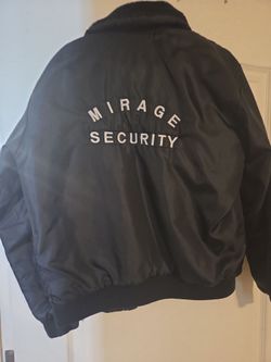 Mirage security bomber jacket
