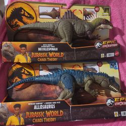 Jurastic World Dinosaurs Set Of 2