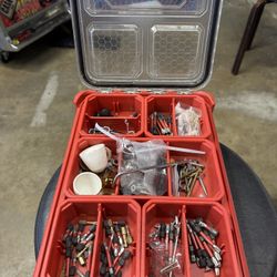 Milwaukee Packout Box With Bits