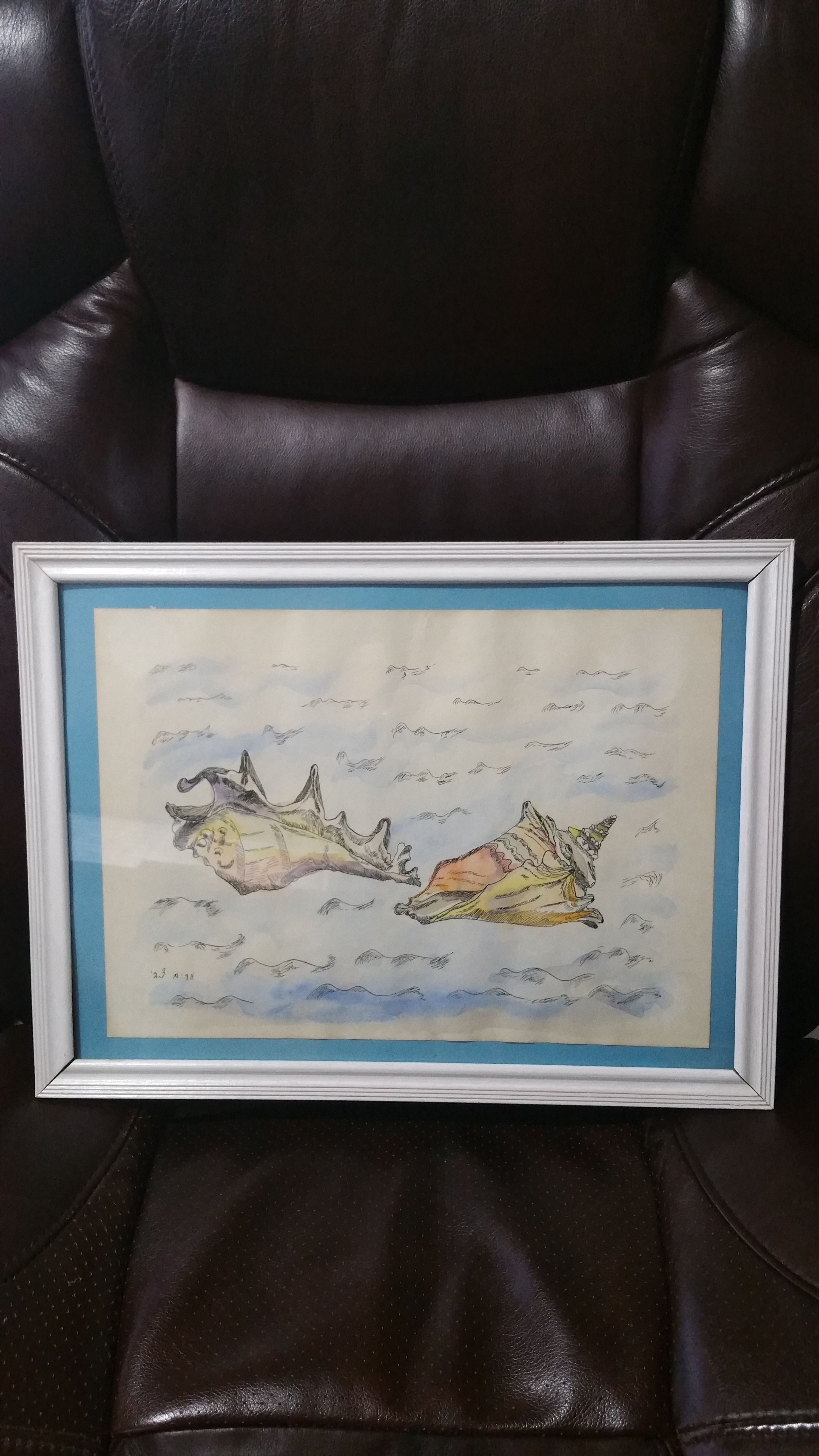 Original sketch drawing by Israeli Artist
