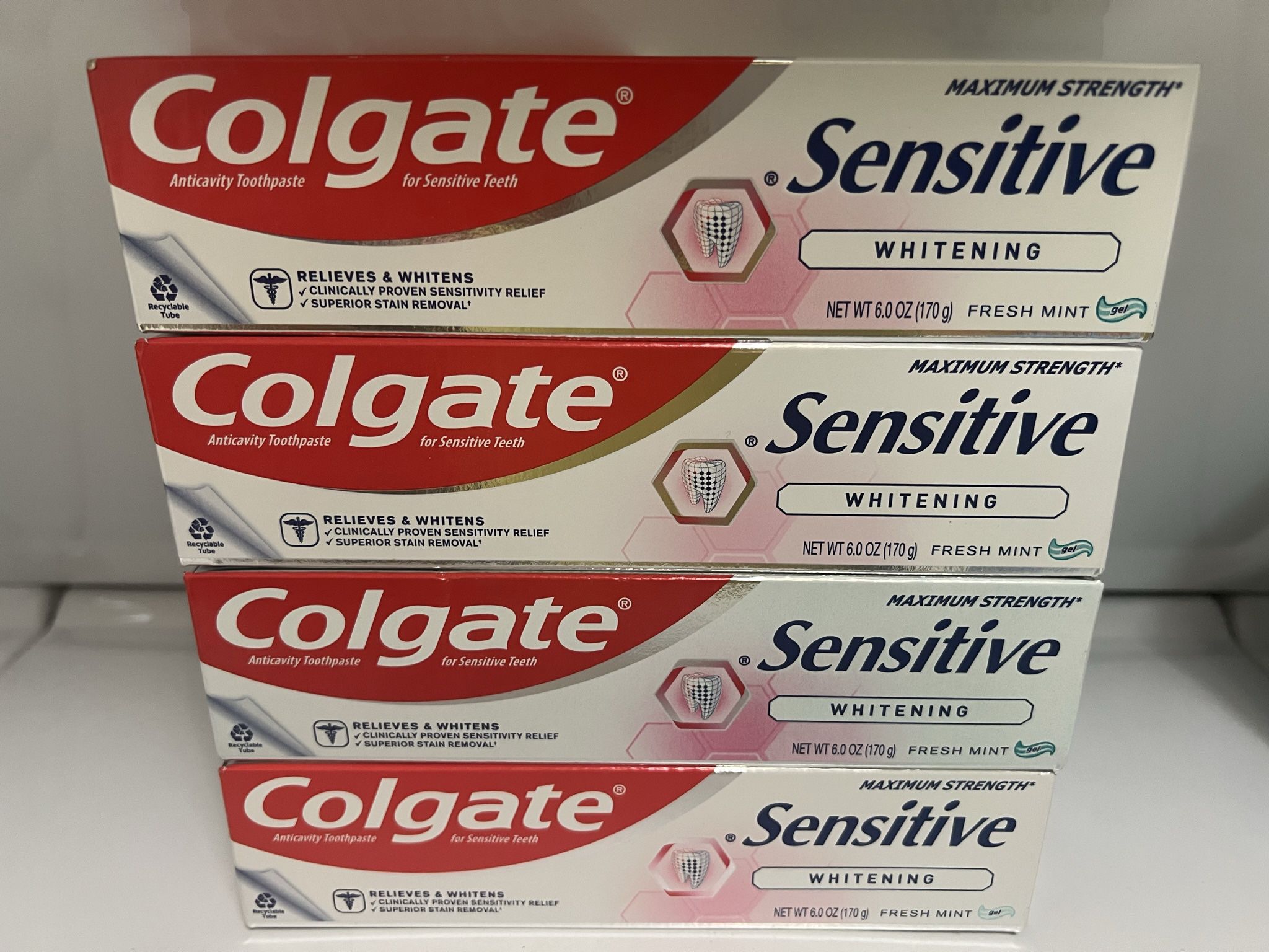 Colgate Sensitive toothpaste all 4 for $10