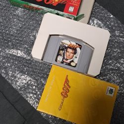 Goldeneye 007 Nintendo 64 Box
