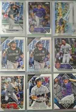 Rockies MLB cards