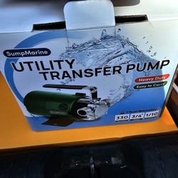 Water Transfers Pump