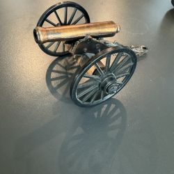 Vintage Copper Toy Civil War Desk Art