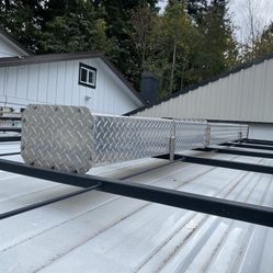 Diamond Tread Aluminum Conduit Carrier
