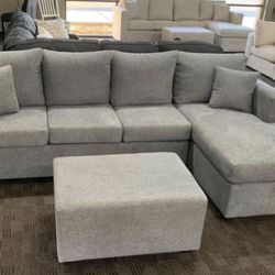Custom Build Fabric Sectionals Payment Options Available No Credit Needed No Interest No Money Down 🤩