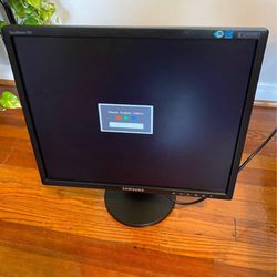 Samsung Syncmaster 19” LCD computer monitor