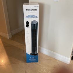 Tower Fan With Remote Control 