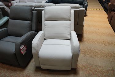 Leather Power Swivel Glider Recliner — KUKA