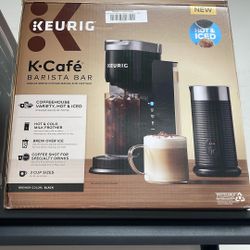KEURIG KCafe Barista Bar Single Serve And Frother 