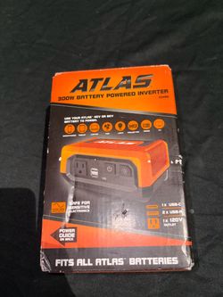 Atlas 300W Battery Powered Inverter