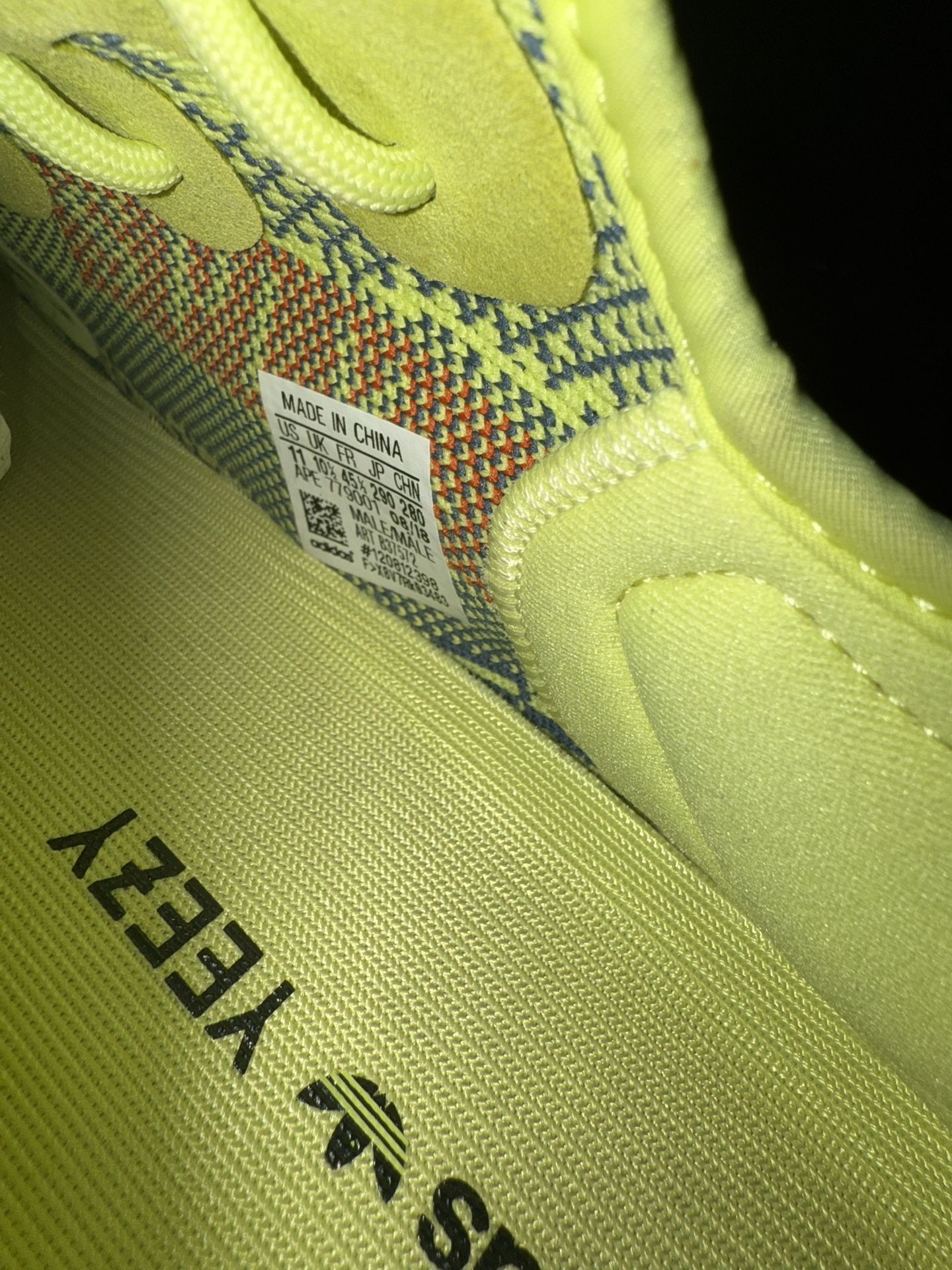 Adidas Yeezy 350 V2 Semi Frozen Yellow