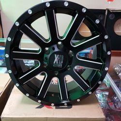 18" XD & SLAN WHEELS TACOMA 4RUNNER TUNDRA SEQUOIA FRONTIER XTERRA SILVERADO SUBURBAN AVALANCHE TAHOE SIERRA 