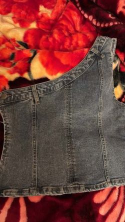 Fashion nova Jean crop top