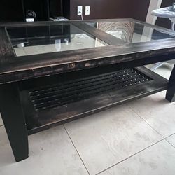 Rustic coffee table