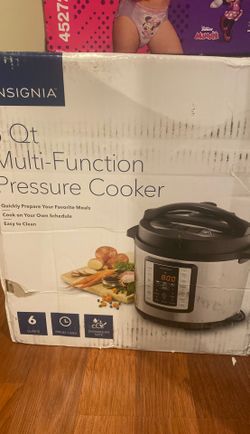Insignia pressure cooker