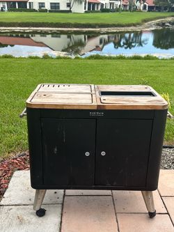 BBQ prep Table