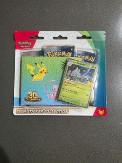 Pokemon 30th Celebration Tech Sticker