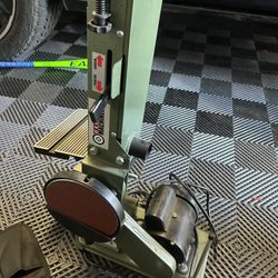 Central Machinery Belt Disc Sander 36x4 Inch Dual Function with 3/4 HP Motor