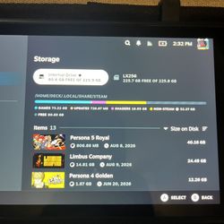 Steam deck 256gb