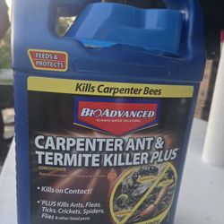 BioAdvanced Carpenter Ant & Termite Killer Plus, Ready-to-Use, 1 Gal