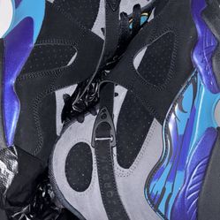 Jordan 8s Awkward/ Lil Yachty Air Force 1s