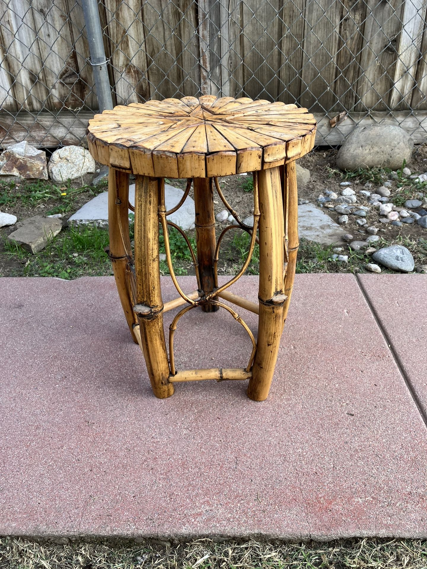Bamboo Plant Stand / Table