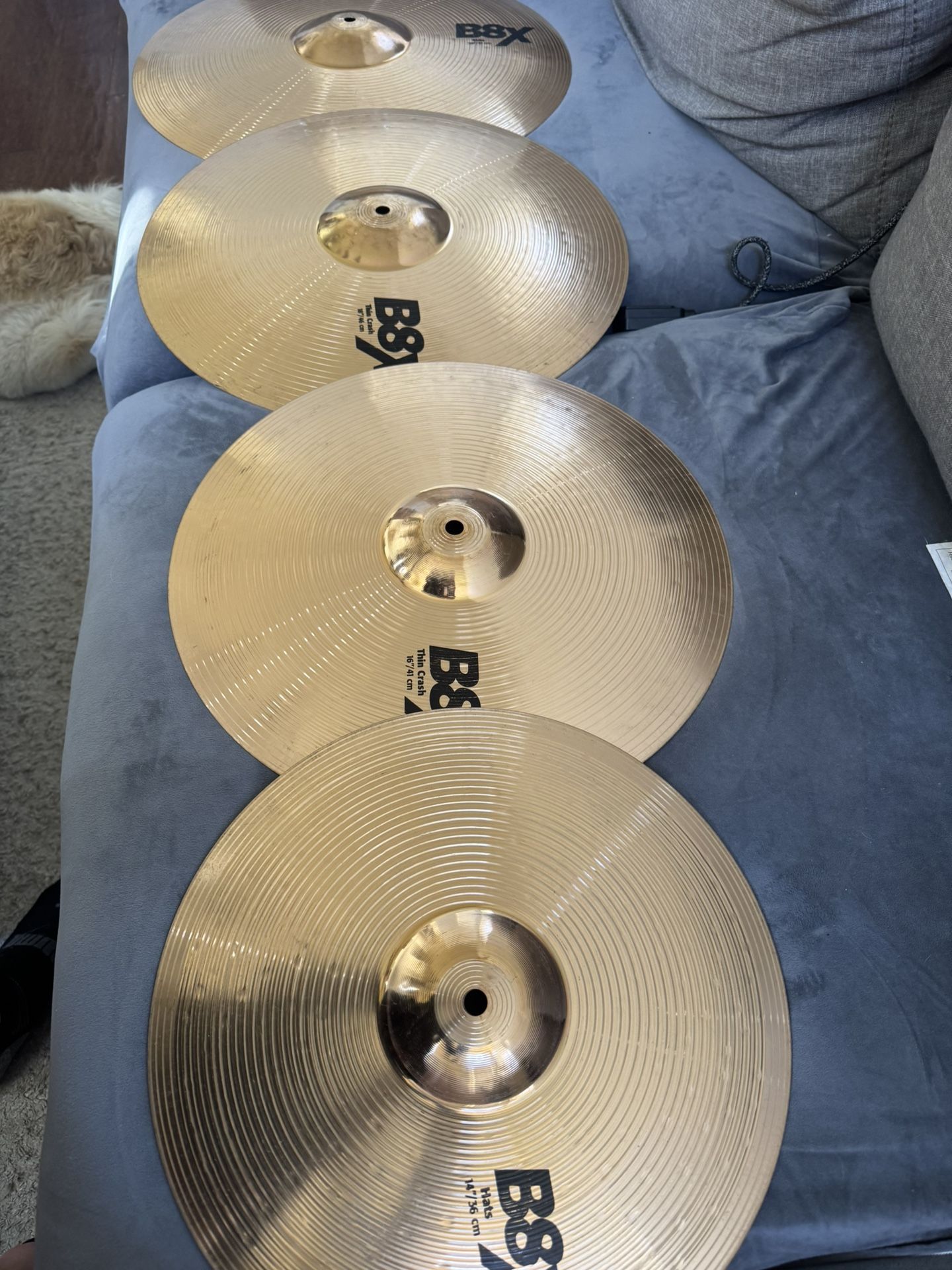 Sabian B8X cymbal pack