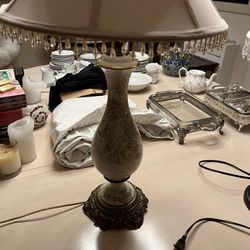 Vintage Paul Hanson Table Lamp Light Shade Antique?