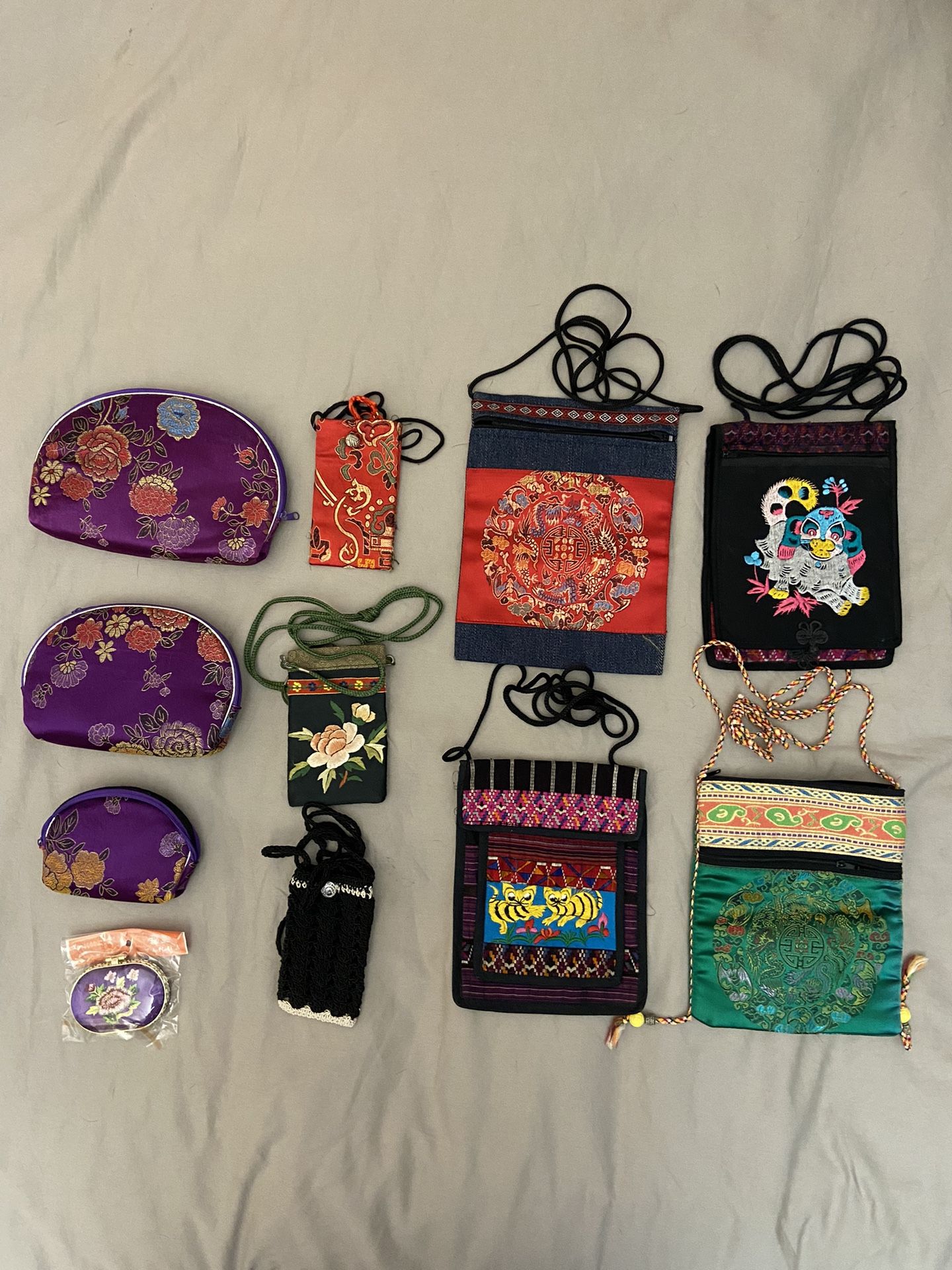 Chinese Characters Picture Big And Small Bags