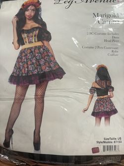 Holloween Costume Catrina Size Large