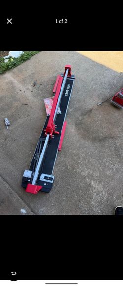 Tile cutter 120mm manual w/sliding head