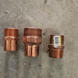 Copper Adapter, & Brass Faucet Adapter 