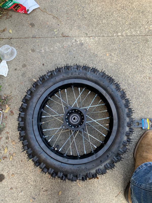 12 in pit bike rear wheel for Sale in Daly City, CA OfferUp