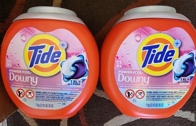 Tide pods 10.00 each