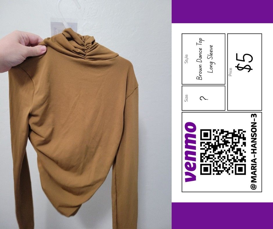 Long Sleeve Dance Top