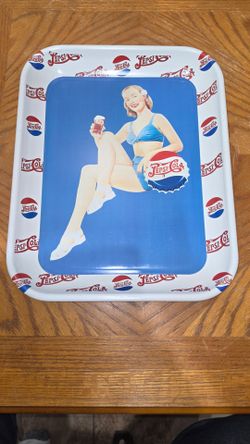 PEPSI 5 GORGEOUS GIRLS LIMITED EDITION TRAY
